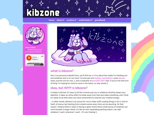 about/kibzone screenshot