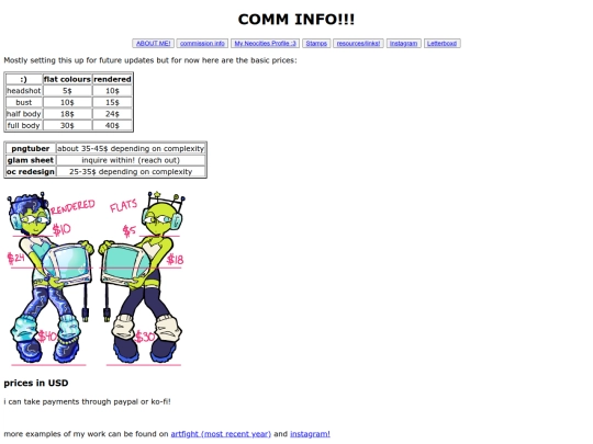 comms screenshot