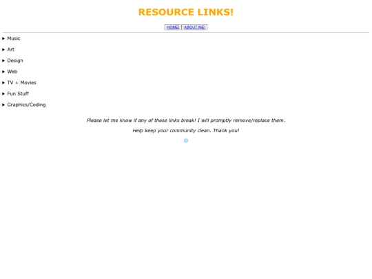 resources screenshot