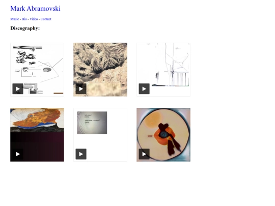 discography screenshot