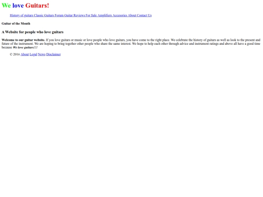 html-tutorial/cssTutorial/cssExamples/guitars screenshot