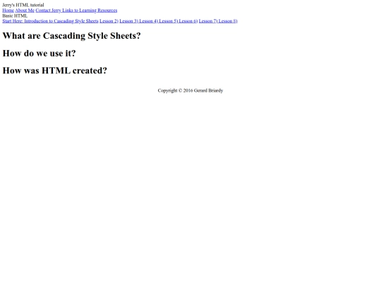 html-tutorial/cssTutorial/openingPageTemplate screenshot