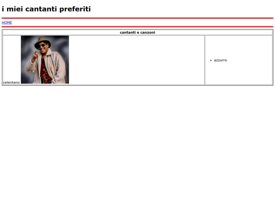 cantanti/cantanti screenshot