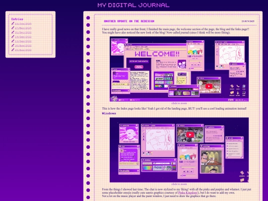journal screenshot