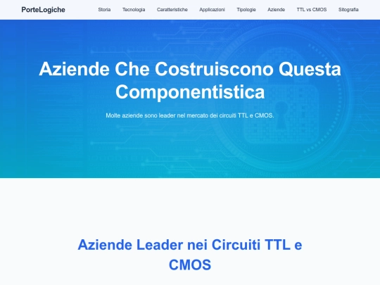 pagine/Aziende screenshot