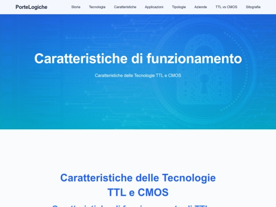 pagine/Caratteristiche screenshot