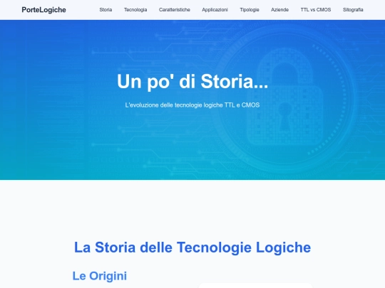 pagine/Storia screenshot