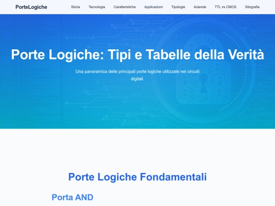 pagine/Tipi screenshot