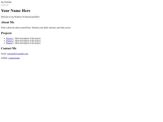 website/index2 screenshot