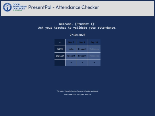 code/y1-attend screenshot
