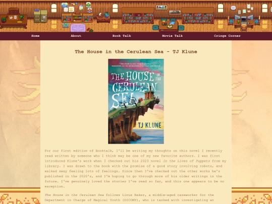booktalks/btalk1 screenshot