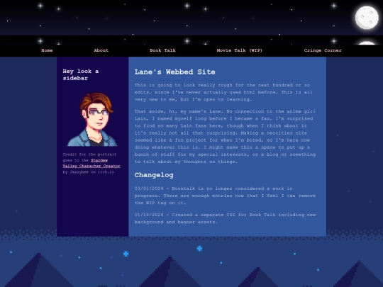 index screenshot