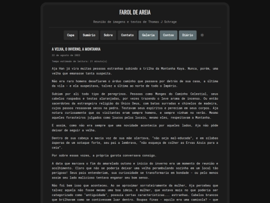 contos/velha screenshot
