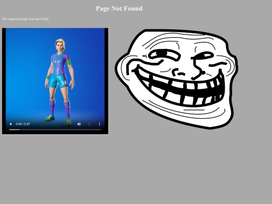 not_found screenshot