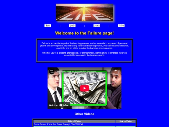 Html-4/failure screenshot
