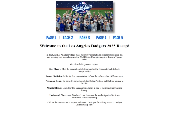 Html-5/Page screenshot