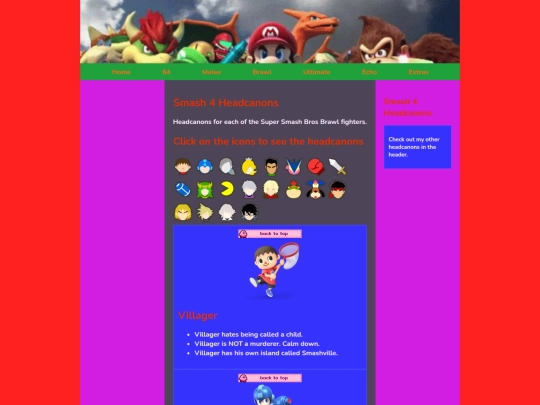 smash_bros/smash4headcanons screenshot