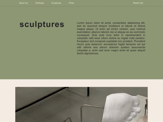 portfolio-project/ceramics screenshot