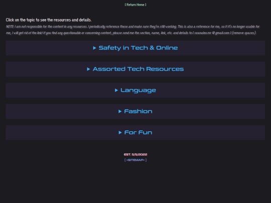 resources screenshot