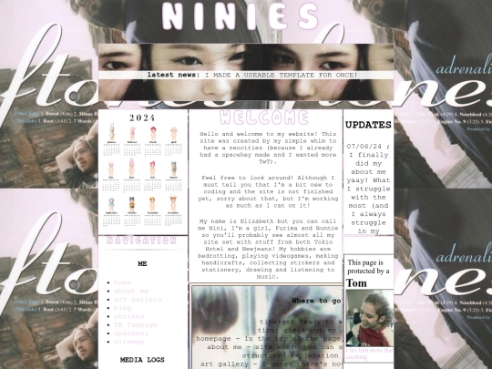 myneocities/principalpage screenshot