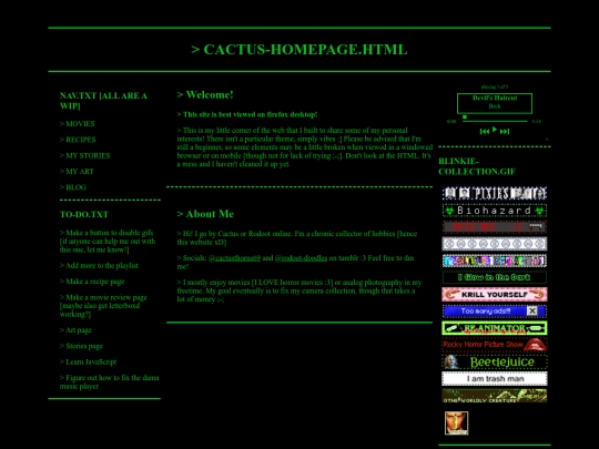 index screenshot
