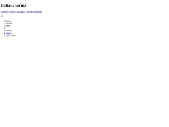 index screenshot