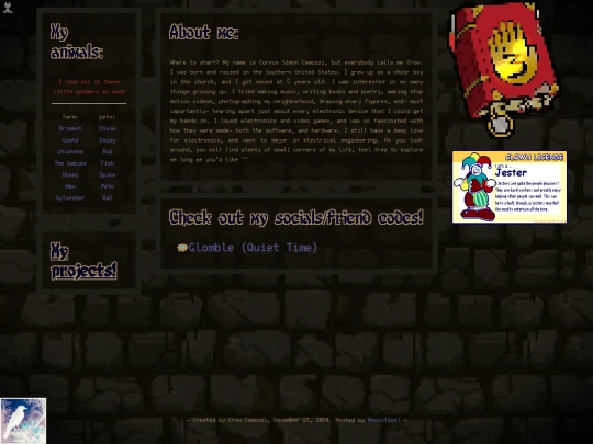 AboutMe screenshot