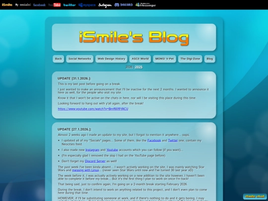 blog screenshot