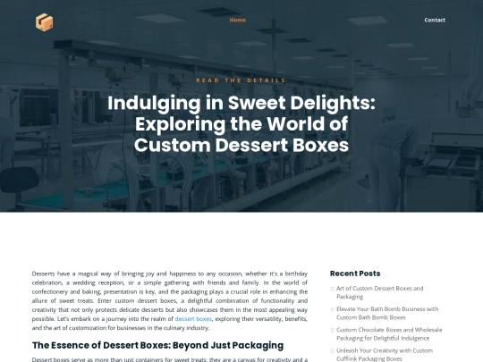 dessert-packaging screenshot