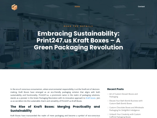 kraft-boxes screenshot