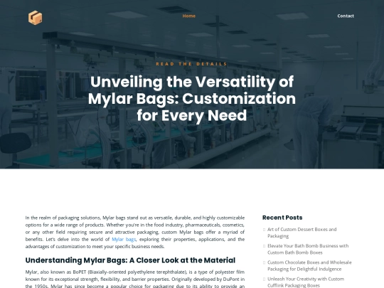 mylar-bag screenshot