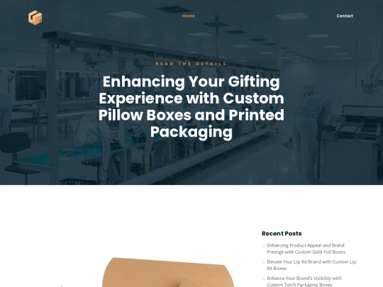 pillow-packaging-boxes screenshot