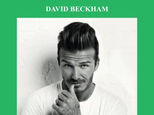 davidbeckhampage screenshot
