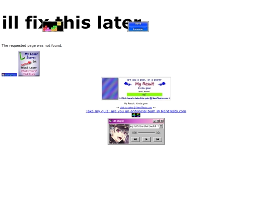not_found screenshot
