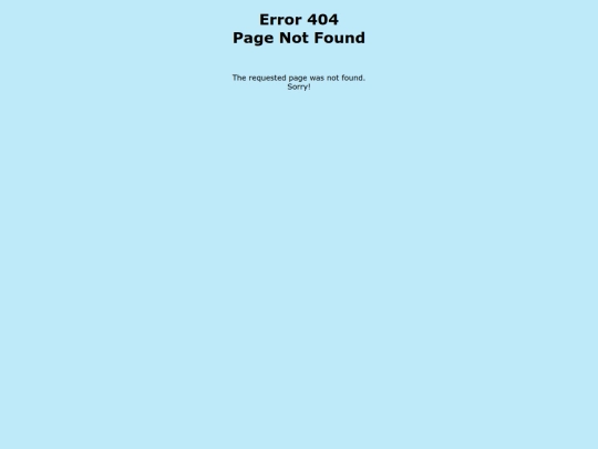 not_found screenshot