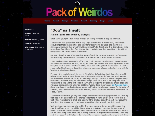 essays/doginsult screenshot
