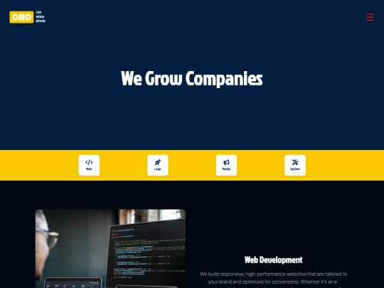 services screenshot
