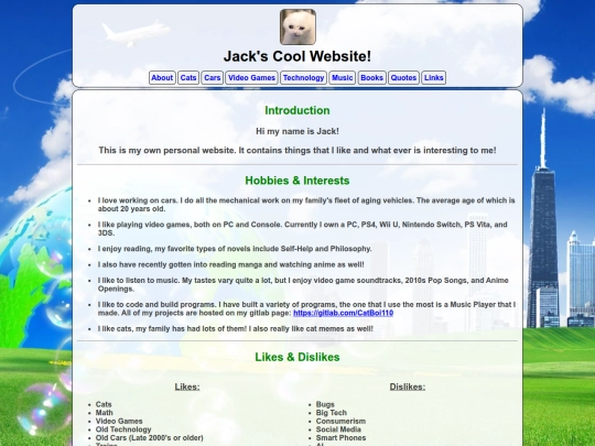 index screenshot
