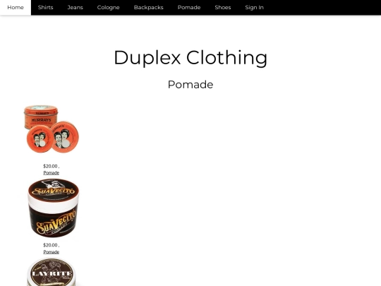 pomade screenshot