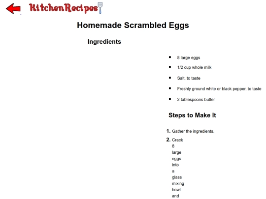 scrambledeggs screenshot