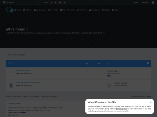 forum screenshot