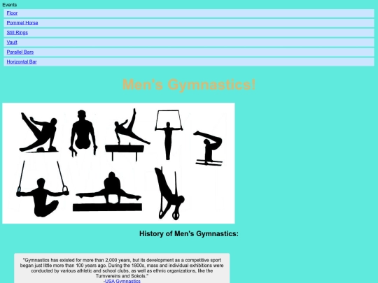 gymnastics screenshot