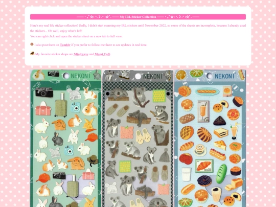 stickers screenshot