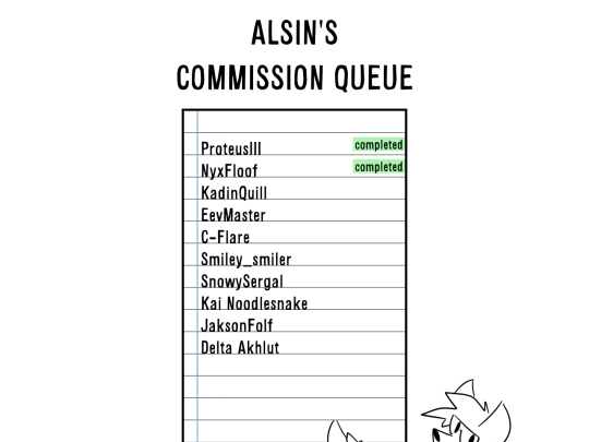 queue screenshot