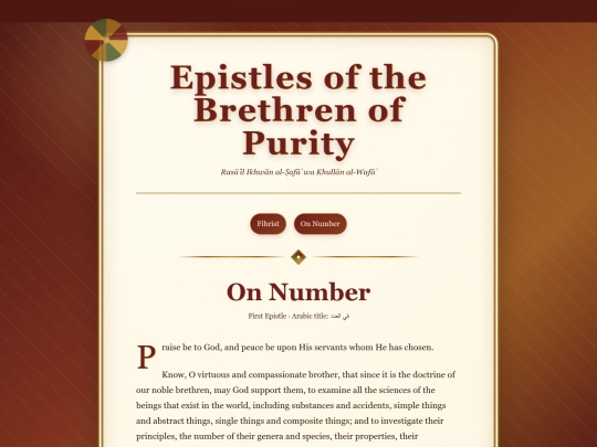 epistles/Numbers screenshot