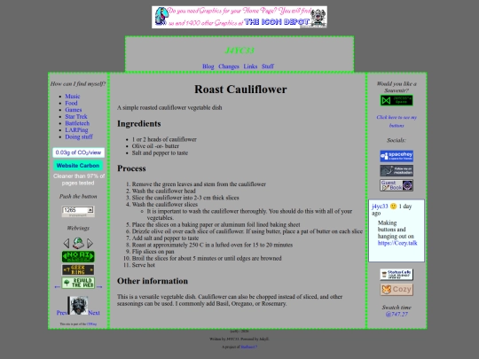 recipes/roastCauliflower screenshot