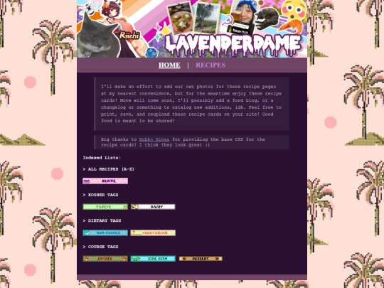 recipes/main-index screenshot