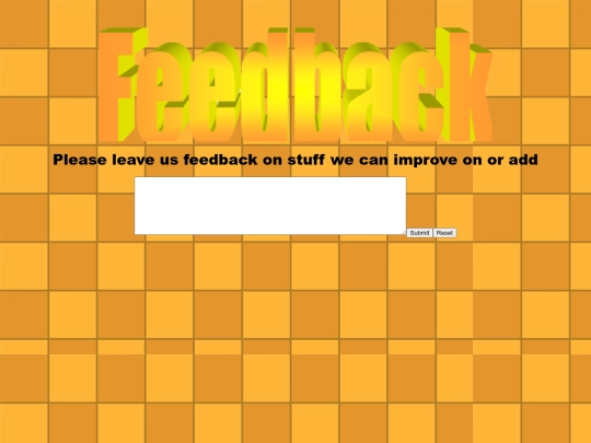 FeedBack screenshot