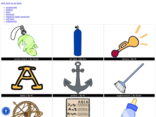 Objects screenshot