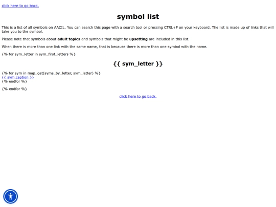templates/list screenshot